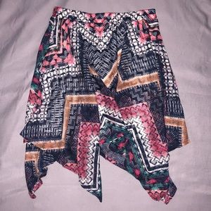 Multi colored skirt